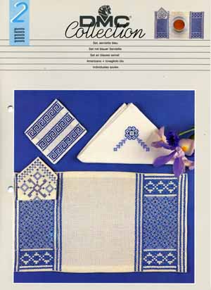 DMC Collection 2 Blue napkin